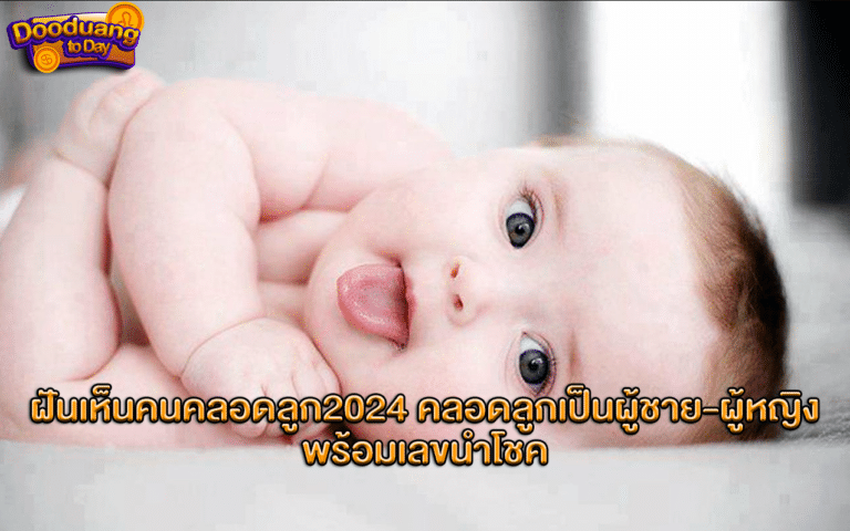 ฝันเห็นคนคลอดลูก2024